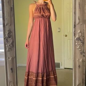 NWOT world market maxi dress